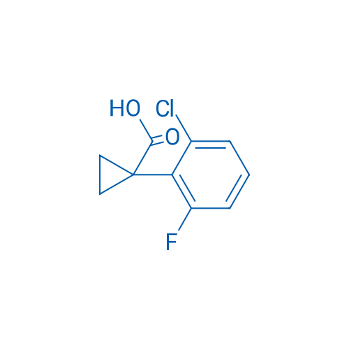 1-(2-Chloro-6-fluorophenyl)cyclopropane-1-carboxylic acid 100mg