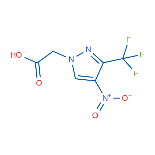 2-(4-Nitro-3-(trifluoromethyl)-1H-pyrazol-1-yl)acetic acid 5g