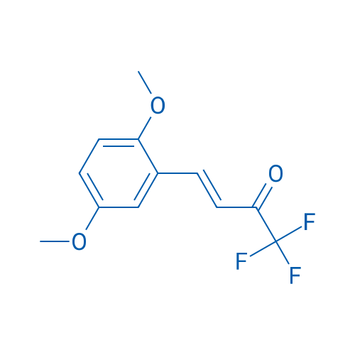 4-(2,5-Dimethoxyphenyl)-1,1,1-trifluorobut-3-en-2-one 1g