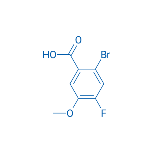 2-Bromo-4-fluoro-5-methoxybenzoic acid 1g