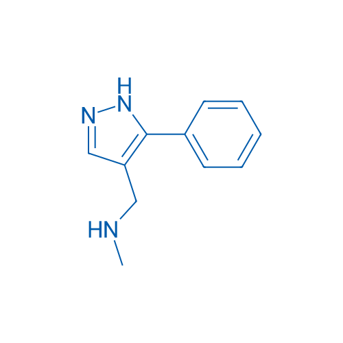 N-Methyl-1-(5-phenyl-1H-pyrazol-4-yl)methanamine 1g