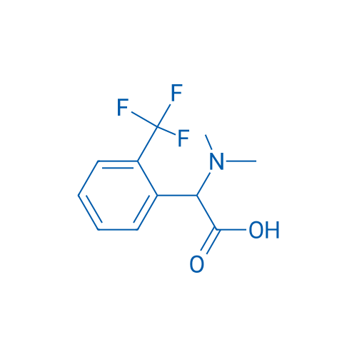 2-(Dimethylamino)-2-(2-(trifluoromethyl)phenyl)acetic acid 250mg