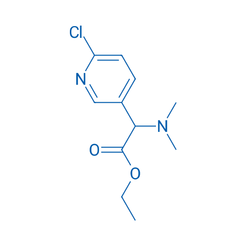 ETHYL 2-(6-CHLOROPYRIDIN-3-YL)-2-(DIMETHYLAMINO)ACETATE 250mg