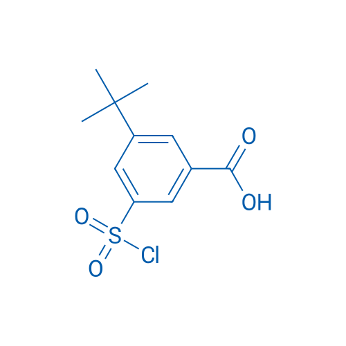 3-(tert-Butyl)-5-(chlorosulfonyl)benzoic acid 1g