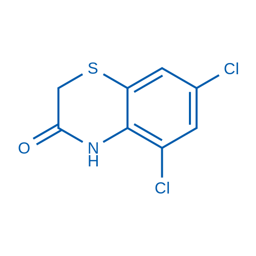 5,7-Dichloro-2H-benzo[b][1,4]thiazin-3(4H)-one 1g
