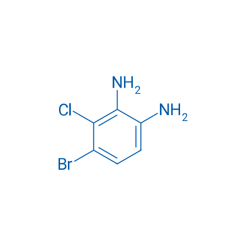 4-Bromo-3-chlorobenzene-1,2-diamine 100mg