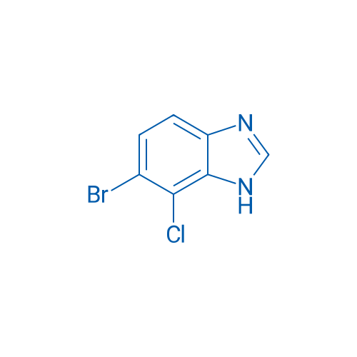 6-Bromo-7-chloro-1H-benzo[d]imidazole 250mg