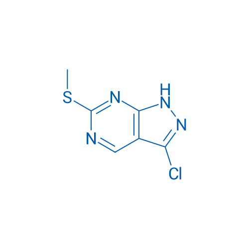 3-Chloro-6-(methylthio)-1H-pyrazolo[3,4-d]pyrimidine 100mg