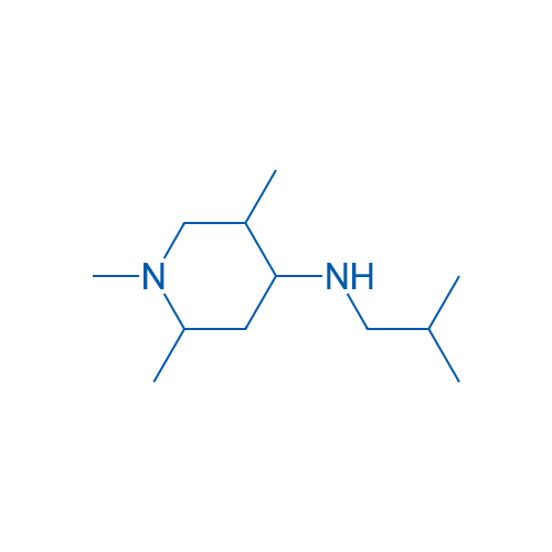 1,2,5-Trimethyl-N-(2-methylpropyl)piperidin-4-amine 100mg