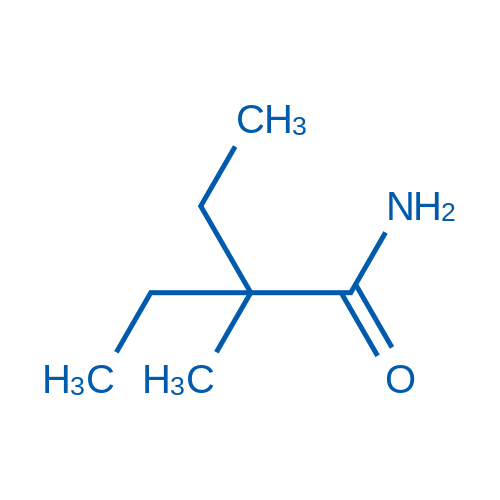 2-Ethyl-2-methylbutanamide 1g