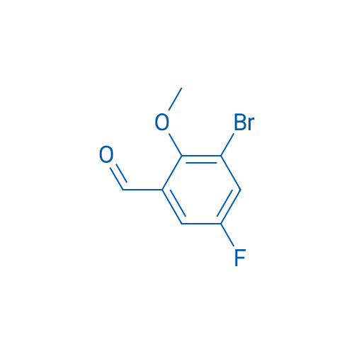 3-Bromo-5-fluoro-2-methoxybenzaldehyde 5g