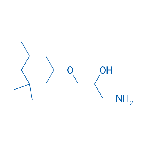 1-amino-3-((3,3,5-trimethylcyclohexyl)oxy)propan-2-ol 250mg