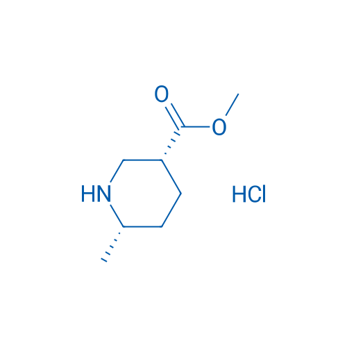 cis-Methyl 6-methylpiperidine-3-carboxylate hydrochloride 100mg