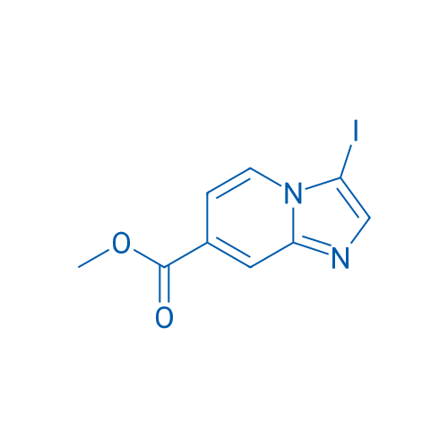 Methyl 3-iodoimidazo[1,2-a]pyridine-7-carboxylate 250mg