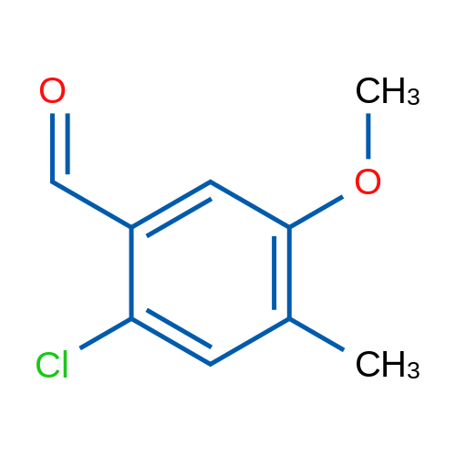 2-Chloro-5-methoxy-4-methylbenzaldehyde 1g