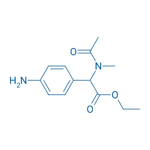 Ethyl 2-(4-aminophenyl)-2-(N-methylacetamido)acetate 1g