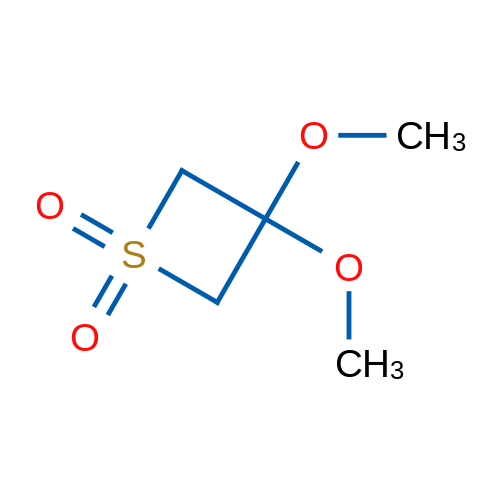 3,3-Dimethoxythietane 1,1-dioxide 1g