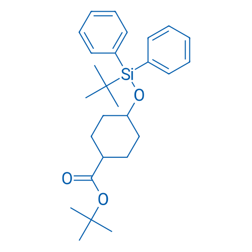 tert-Butyl 4-((tert-butyldiphenylsilyl)oxy)cyclohexanecarboxylate 5g