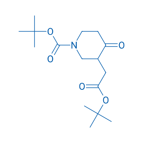 tert-Butyl 3-(2-(tert-butoxy)-2-oxoethyl)-4-oxopiperidine-1-carboxylate 1g