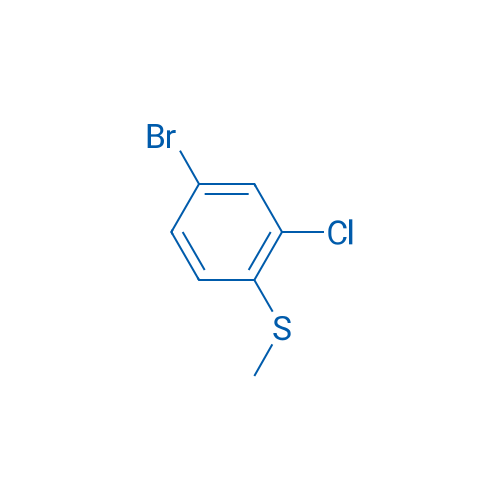 1-Bromo-3-chloro-4-(methylthio)benzene 100mg
