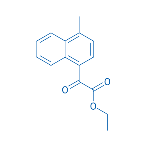 Ethyl 4-methyl-1-naphthoylformate 1g