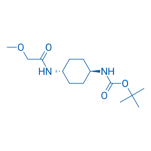 tert-Butyl (trans-4-(2-methoxyacetamido)cyclohexyl)carbamate 1g