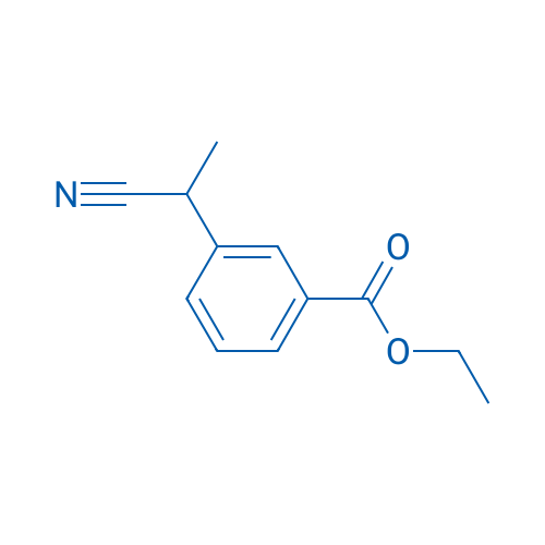 Ethyl 3-(1-cyanoethyl)benzoate 1g