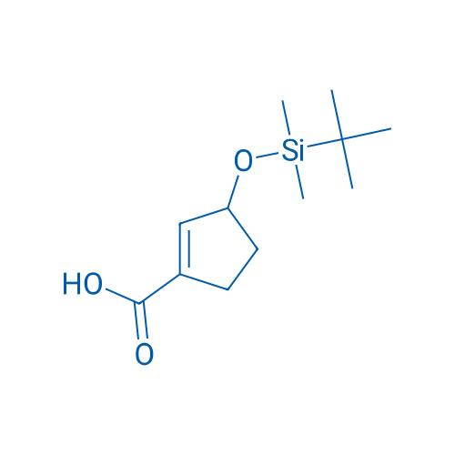 3-((TERT-BUTYLDIMETHYLSILYL)OXY)CYCLOPENT-1-ENE-1-CARBOXYLIC ACID 1g