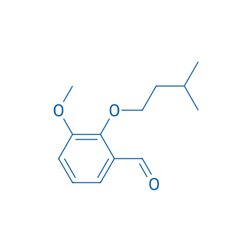2-(Isopentyloxy)-3-methoxybenzaldehyde 1g