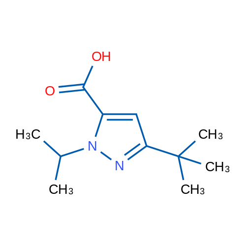 3-tert-Butyl-1-(propan-2-yl)-1h-pyrazole-5-carboxylic acid 5g