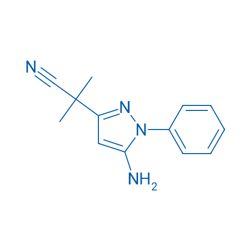 2-(5-Amino-1-phenyl-1h-pyrazol-3-yl)-2-methylpropanenitrile 250mg