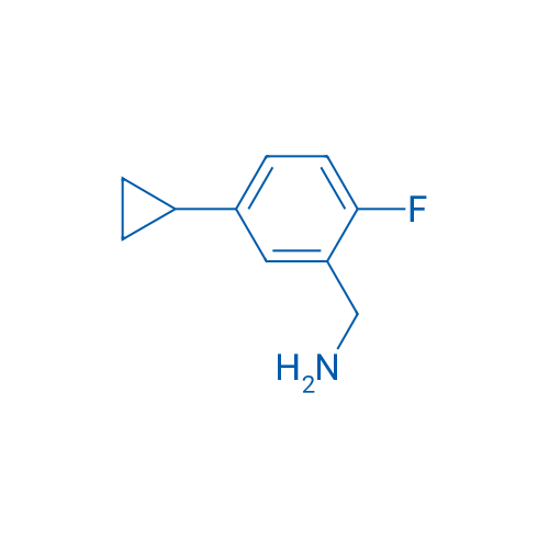 (5-Cyclopropyl-2-fluorophenyl)methanamine 250mg