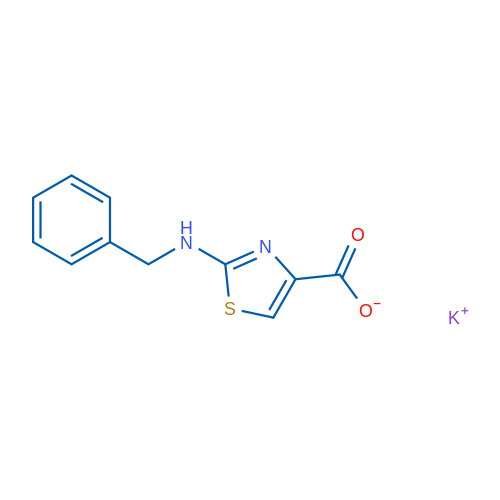 Potassium 2-(benzylamino)-1,3-thiazole-4-carboxylate 1g
