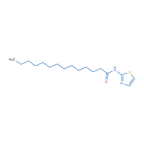 N-(Thiazol-2-yl)tetradecanamide 1g