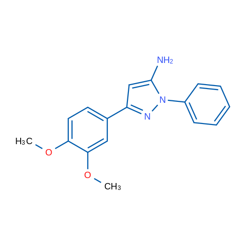 3-(3,4-Dimethoxyphenyl)-1-phenyl-1H-pyrazol-5-amine 1g