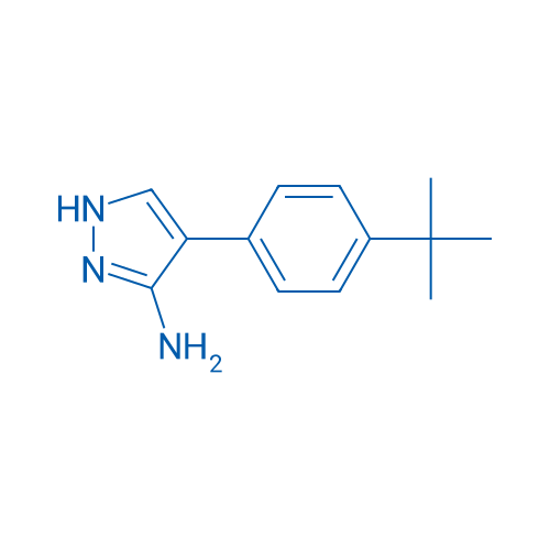 4-(4-(tert-Butyl)phenyl)-1H-pyrazol-3-amine 1g