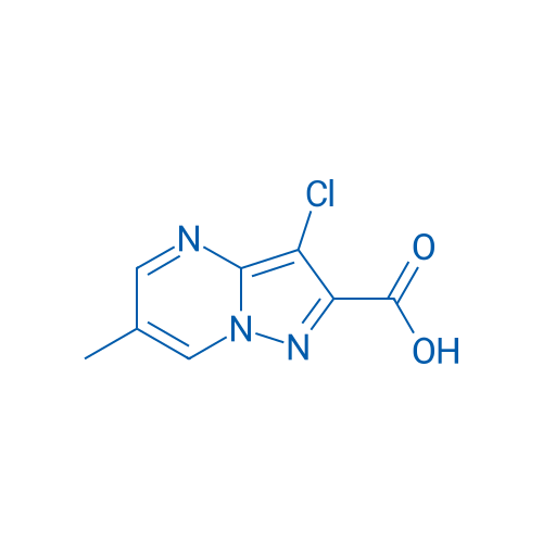 3-Chloro-6-methylpyrazolo[1,5-a]pyrimidine-2-carboxylic acid 100mg
