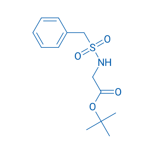 tert-Butyl 2-(Phenylmethylsulfonamido)acetate 250mg
