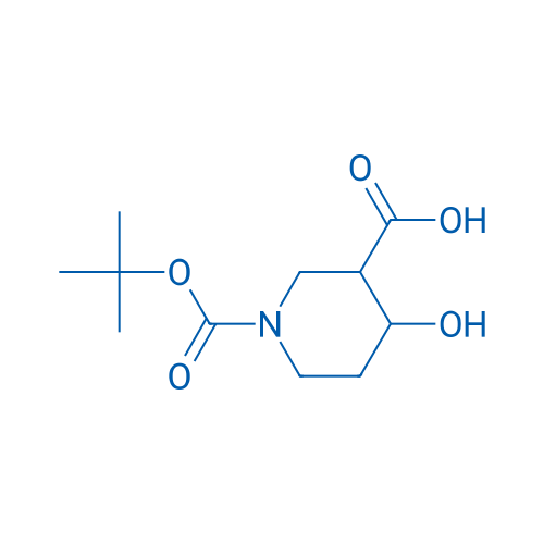 1-(tert-Butoxycarbonyl)-4-hydroxypiperidine-3-carboxylic acid 1g