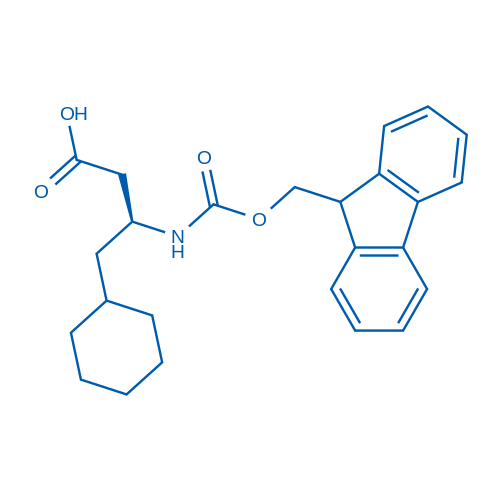 Fmoc-L-β-Homo-Cha-OH 250mg