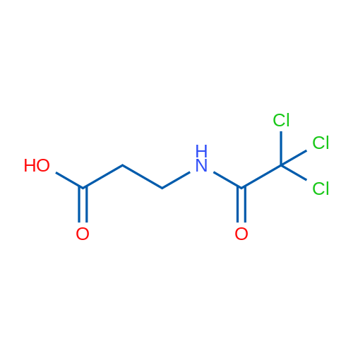 3-(2,2,2-Trichloroacetamido)propanoic acid 5g