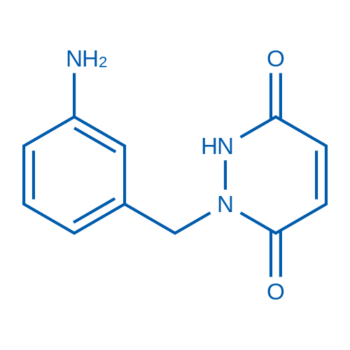 1-[(3-Aminophenyl)methyl]-1,2,3,6-tetrahydropyridazine-3,6-dione 1g