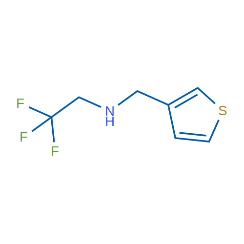 (3-thienylmethyl)(2,2,2-trifluoroethyl)amine 1g