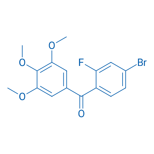 (4-Bromo-2-fluorophenyl)(3,4,5-trimethoxyphenyl)methanone 25g