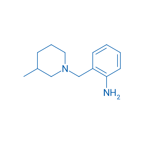 2-[(3-Methylpiperidin-1-yl)methyl]aniline 250mg