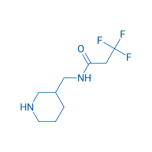 3,3,3-Trifluoro-N-(piperidin-3-ylmethyl)propanamide 10g