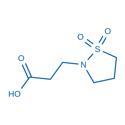 3-(1,1-Dioxo-1,2-thiazolidin-2-yl)propanoic acid 1g