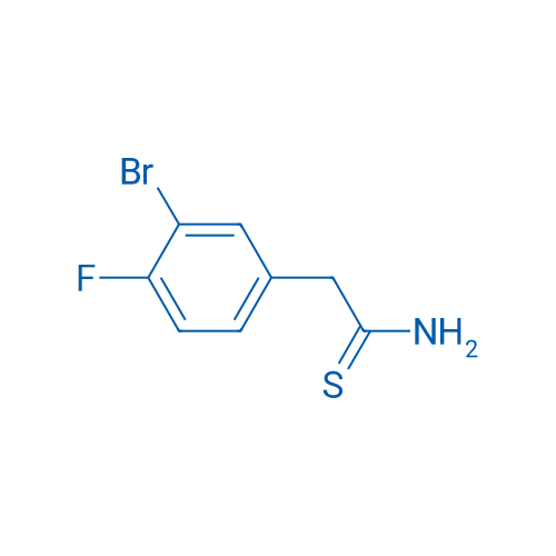 2-(3-Bromo-4-fluorophenyl)ethanethioamide 1g