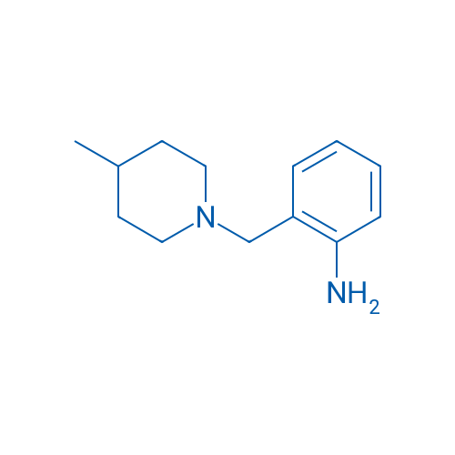 2-[(4-Methylpiperidin-1-yl)methyl]aniline 250mg