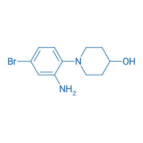1-(2-Amino-4-bromophenyl)piperidin-4-ol 5g